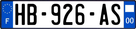 HB-926-AS