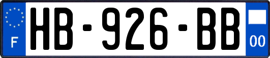 HB-926-BB