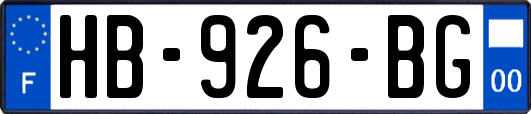 HB-926-BG