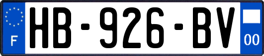 HB-926-BV