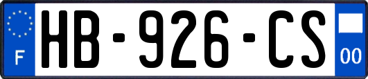 HB-926-CS