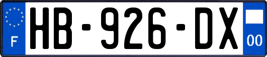 HB-926-DX