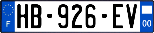 HB-926-EV