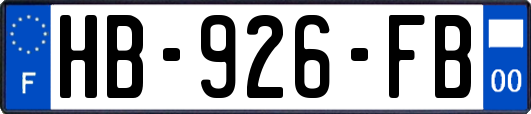 HB-926-FB