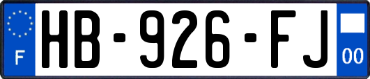 HB-926-FJ