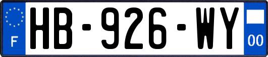 HB-926-WY