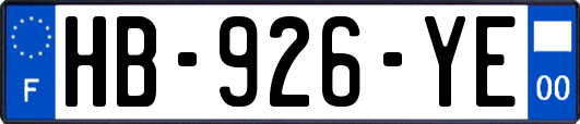 HB-926-YE