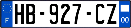 HB-927-CZ