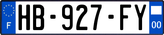 HB-927-FY