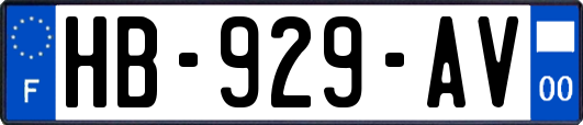 HB-929-AV
