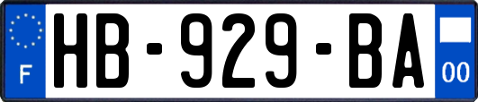 HB-929-BA