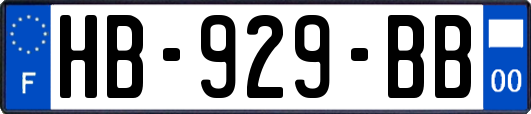 HB-929-BB