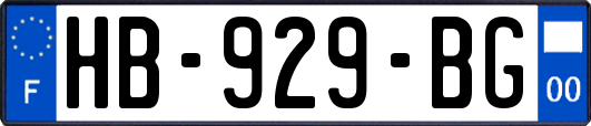 HB-929-BG