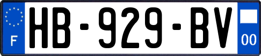 HB-929-BV