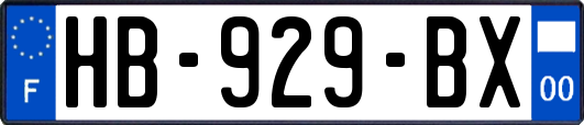 HB-929-BX