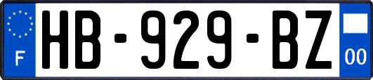 HB-929-BZ