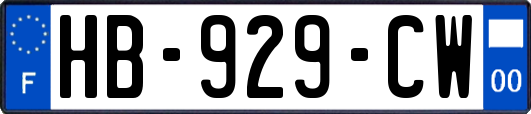 HB-929-CW