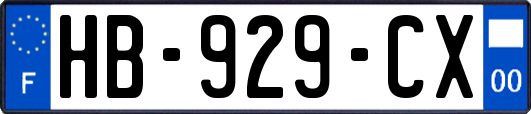 HB-929-CX