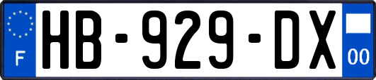 HB-929-DX