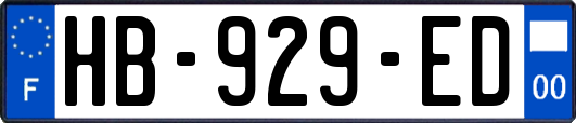 HB-929-ED