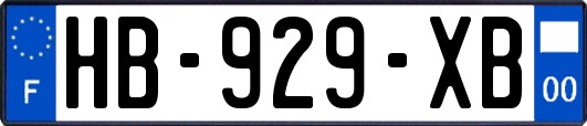 HB-929-XB