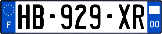 HB-929-XR