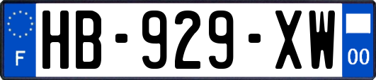 HB-929-XW