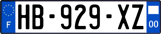 HB-929-XZ