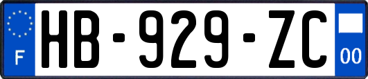 HB-929-ZC