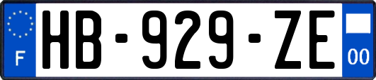 HB-929-ZE
