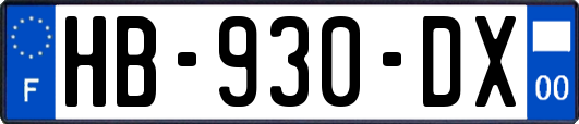 HB-930-DX