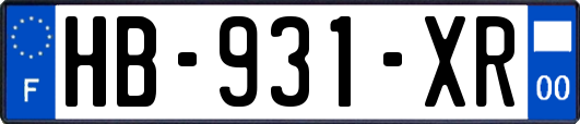 HB-931-XR
