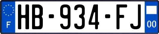HB-934-FJ