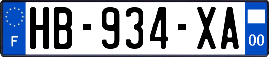 HB-934-XA