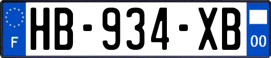 HB-934-XB