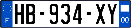 HB-934-XY