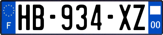 HB-934-XZ