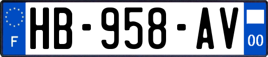 HB-958-AV