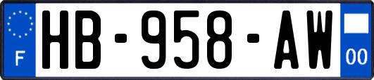 HB-958-AW