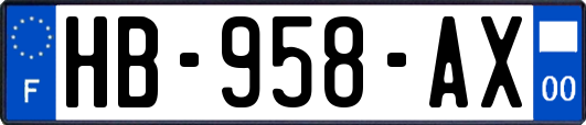 HB-958-AX