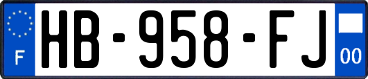 HB-958-FJ