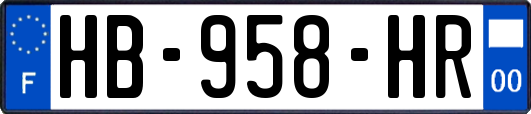 HB-958-HR