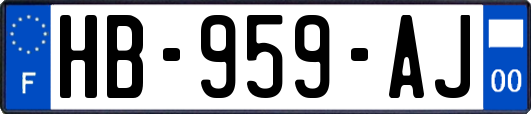 HB-959-AJ