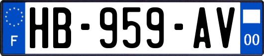 HB-959-AV