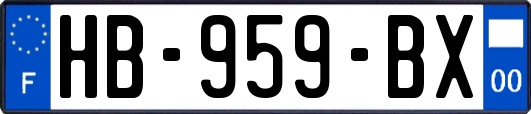 HB-959-BX