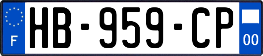 HB-959-CP