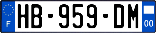 HB-959-DM