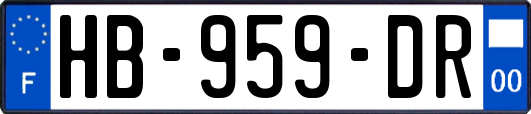 HB-959-DR