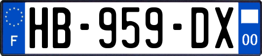 HB-959-DX