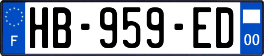 HB-959-ED